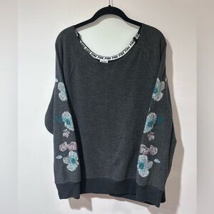 PINK Victoria's Secret Charcoal Sweatshirt